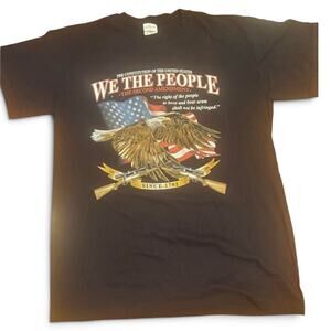 Keya We The People Second Amendment Eagle T-Shirt Men’s Medium